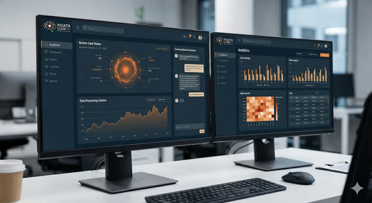 INDATA CORE Dashboard Interface